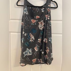 LOFT floral tank top